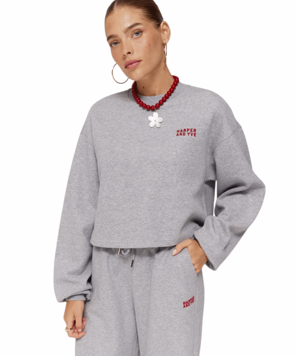 Darcy sweater - sparkling grey
