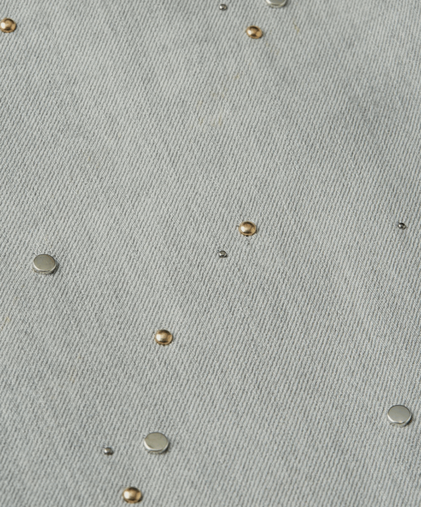 PHEBE jeans met studs - grijs - Afbeelding 5
