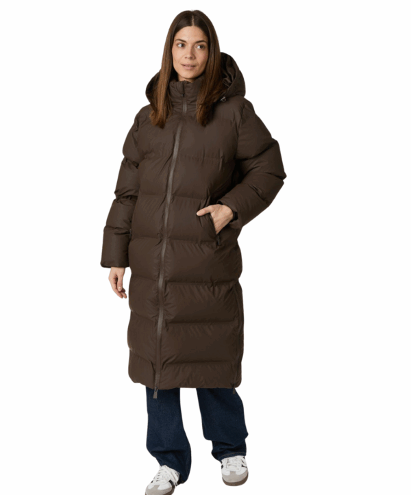 Viviana puffer jas - bruin