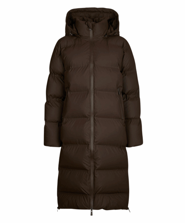 Viviana puffer jas - bruin - Afbeelding 3