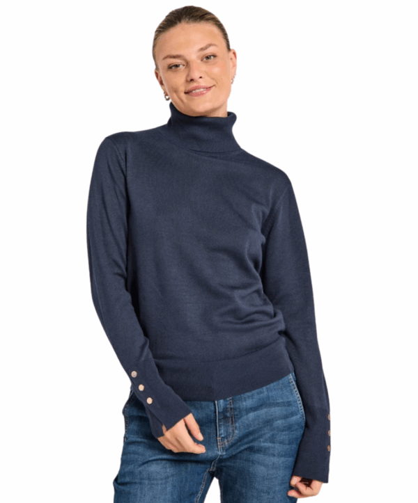 Katie pullover - blauw