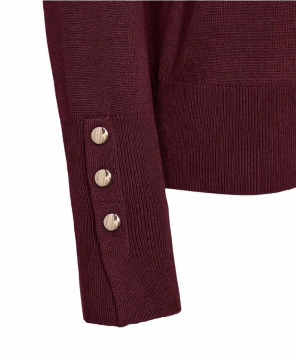 Katie pullover - bordeaux - Afbeelding 3