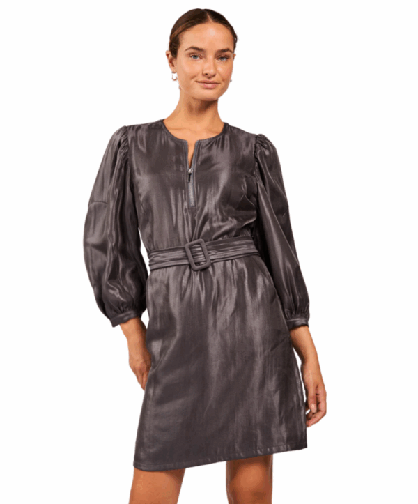 Semira shine jurk - grijs