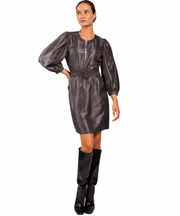 Semira shine jurk - grijs - Afbeelding 4