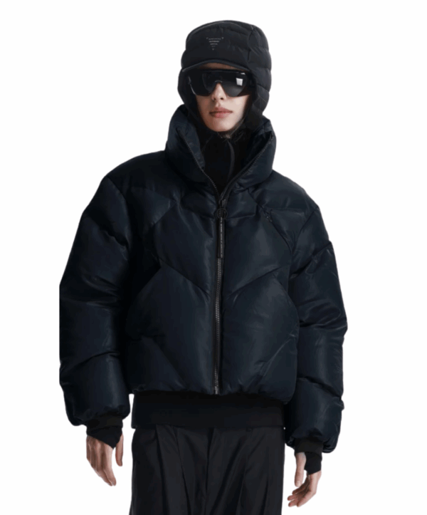 Nebula puffer jas - navy blue