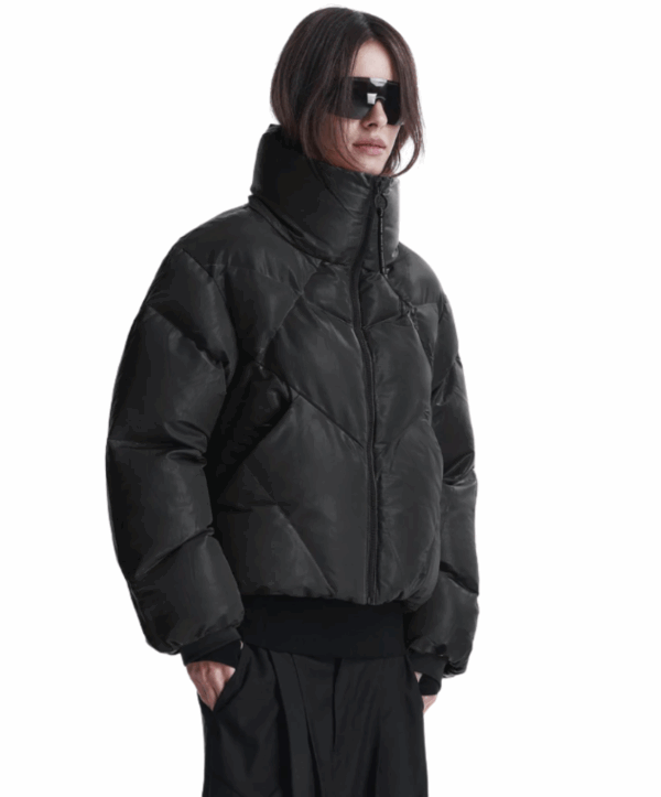 Nebula puffer jas - zwart - Afbeelding 3