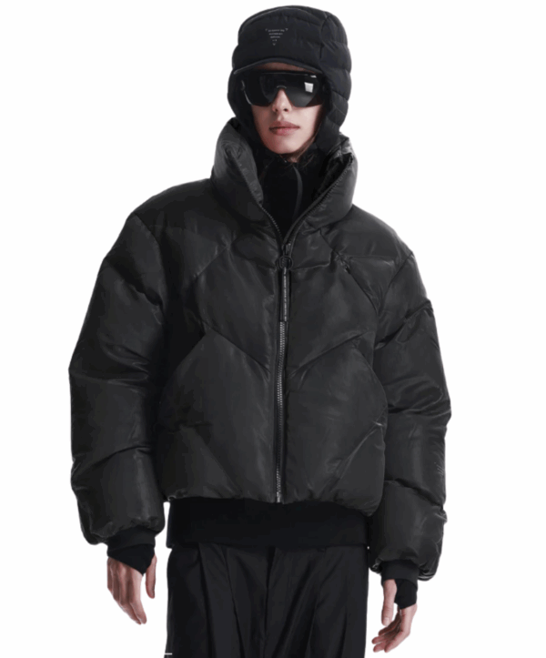 Nebula puffer jas - zwart - Afbeelding 2