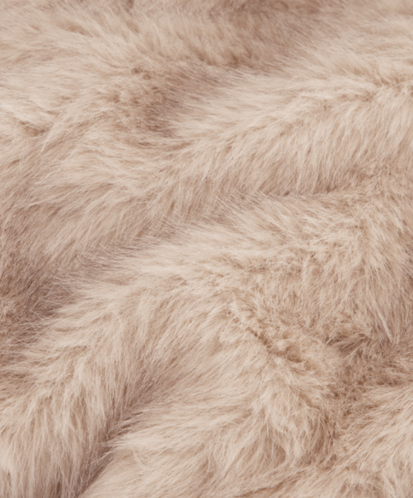 Ivana fur waistcoat - ecru - Afbeelding 5