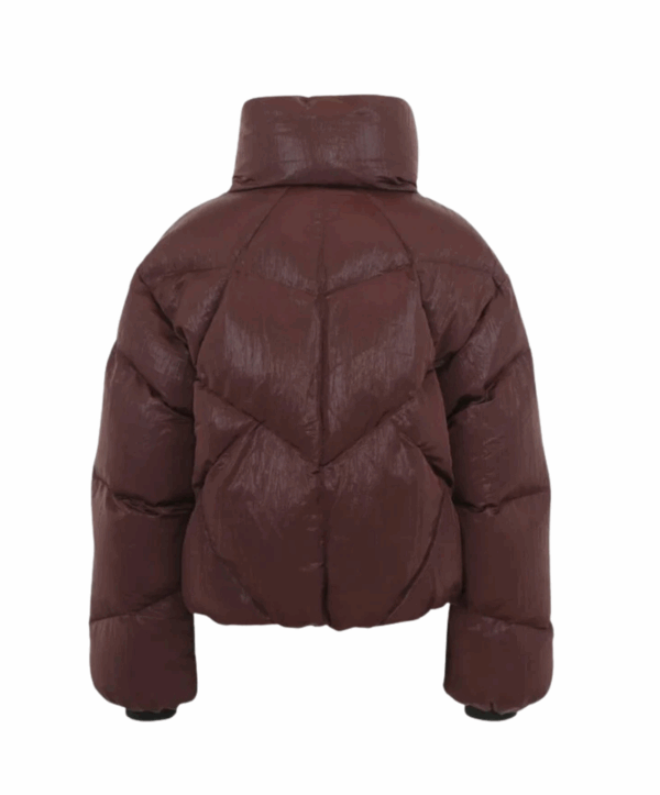Nebula puffer jas - burgundy - Afbeelding 2