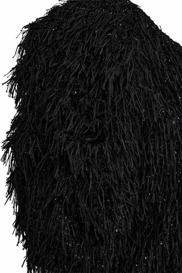 FQ marlin fringe top - zwart - Afbeelding 3