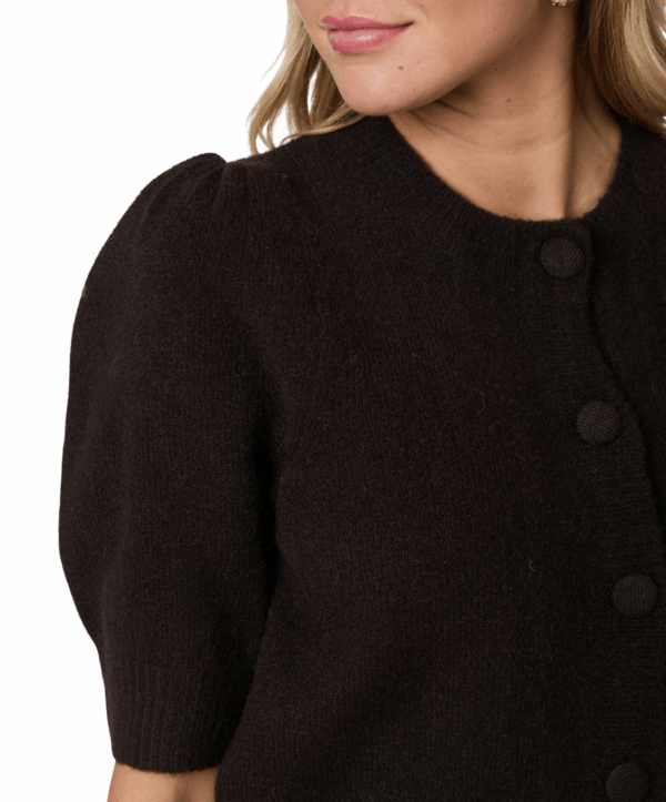 Trudy knit cardigan  - bruin - Afbeelding 4