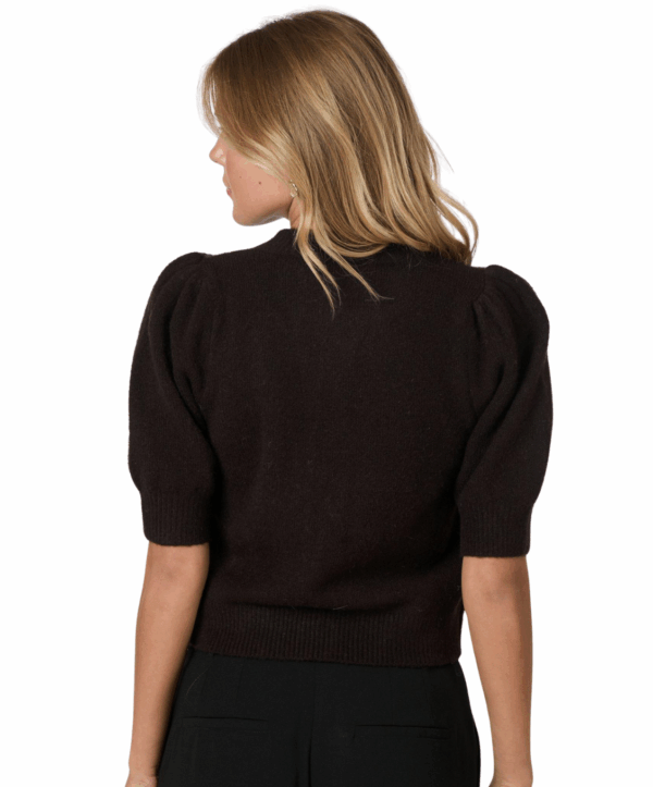 Trudy knit cardigan  - bruin - Afbeelding 2