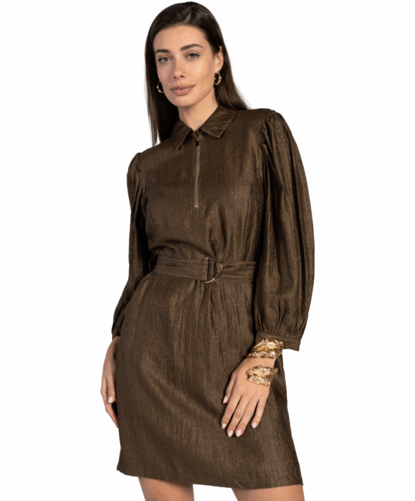Semira jurk - brons - Afbeelding 2