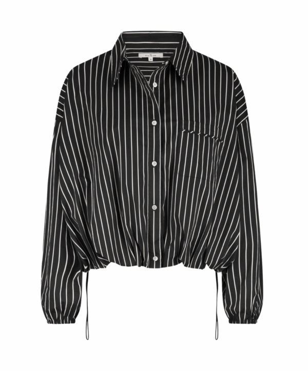 Yana blouse - zwart/streep