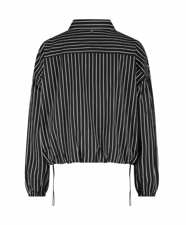 Yana blouse - zwart/streep - Afbeelding 2