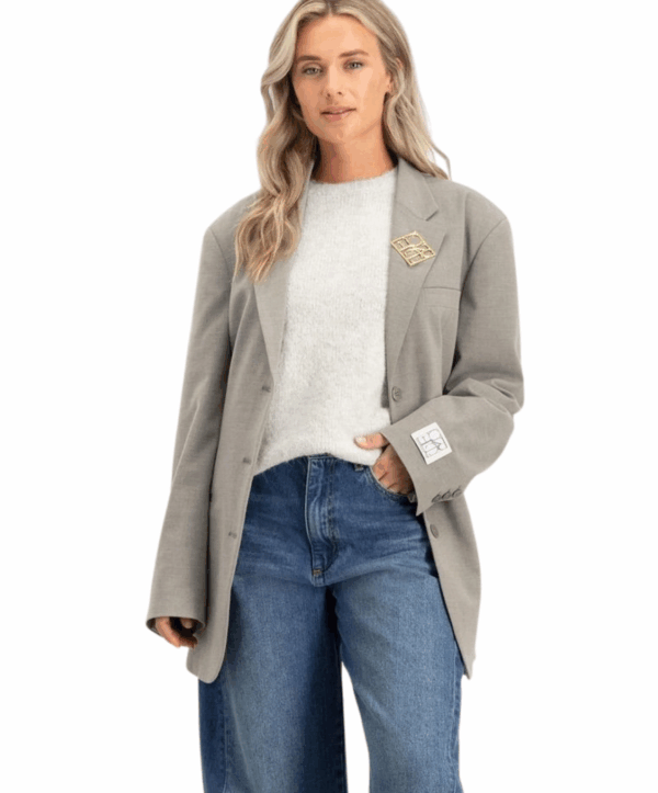 Louis blazer - taupe - Afbeelding 2
