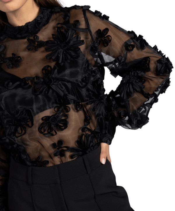 Lucia top - zwart - Afbeelding 3