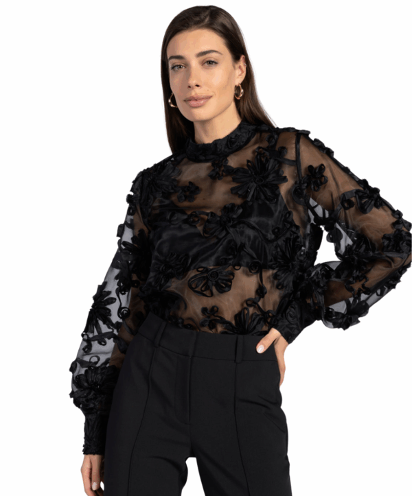 Lucia top - zwart