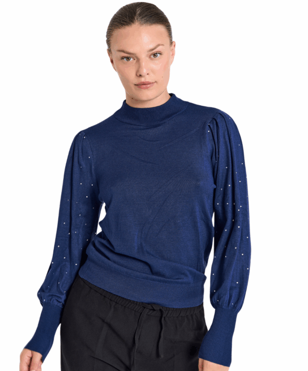 FQ dotka pullover - blauw