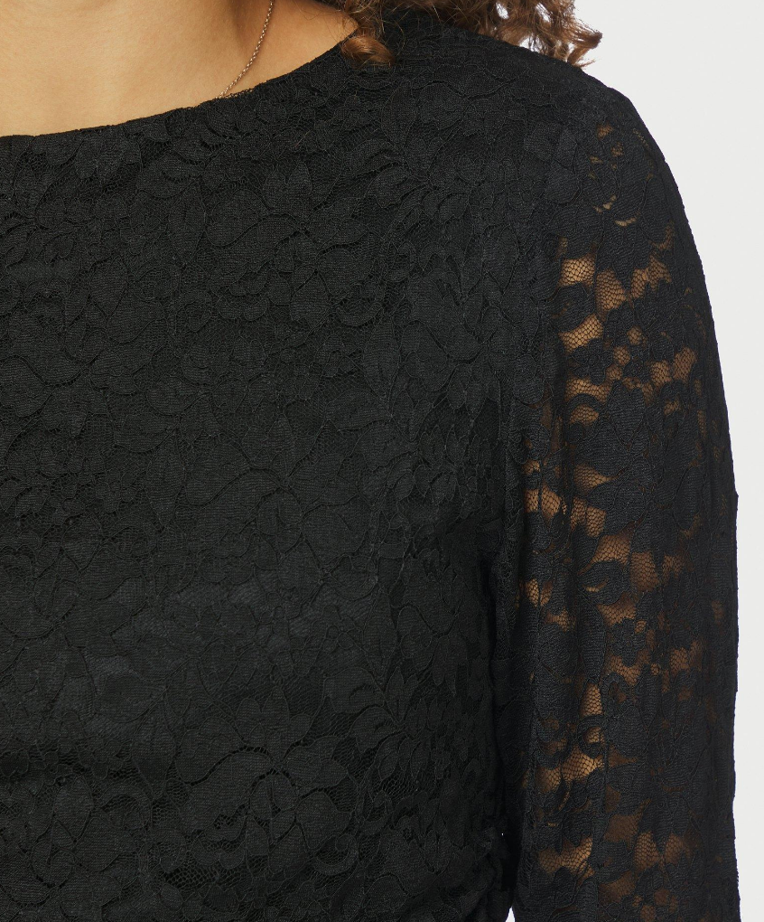 Lenida lace top - zwart - Afbeelding 5